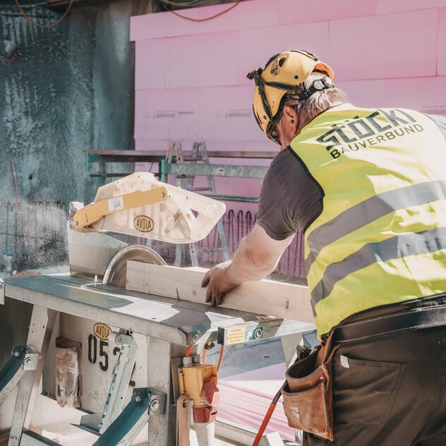 Mitarbeiter im Hochbau